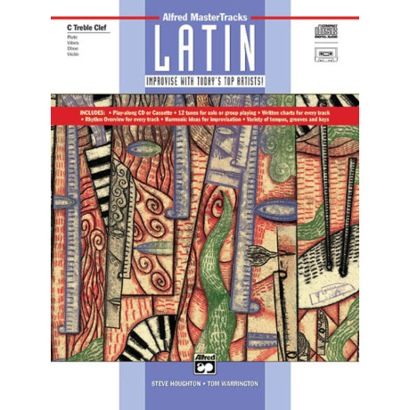 Alfred SoloTracks Latin (C Treble Clef-Flute-Vibes-Oboe-Violin)