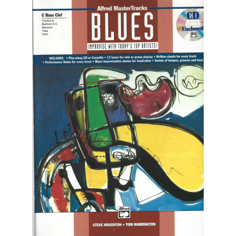 Alfred SoloTracks Blues (C Bass- Trombone-Baritone B.C.-Bassoon-Tuba-Cello)