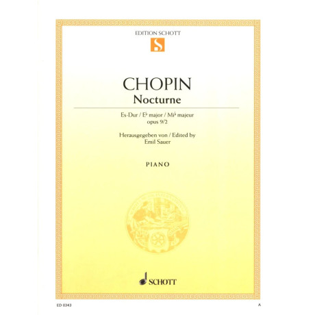 Chopin - Nocturne in Mib Maggiore Op.9 n.2 per Pianoforte