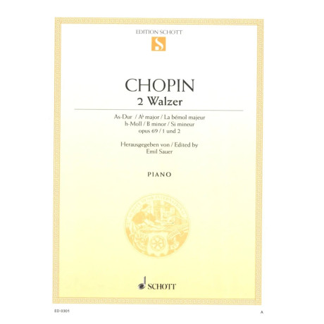 Chopin - 2 Valzer Op.69 n. 1 e 2 per Pianoforte