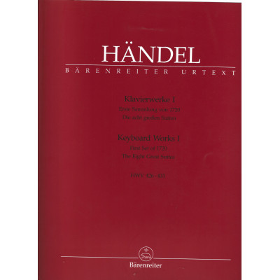 Handel - Piano Works Vol.1 HWV 426-433 per Pianoforte