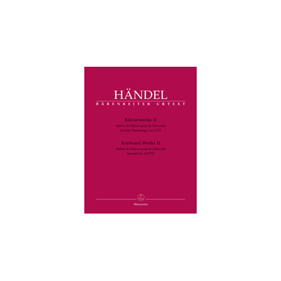 Handel - Piano Works Vol.2 HWV 434 - 442 per Pianoforte
