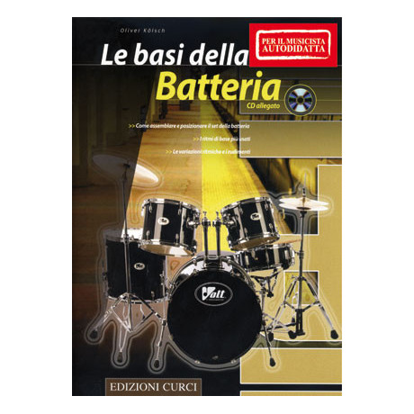 Kolsch - Le Basi della Batteria per Autodidatta CD Allegato