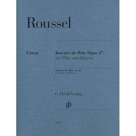 Albert Roussel - Joueurs de flûte op. 27