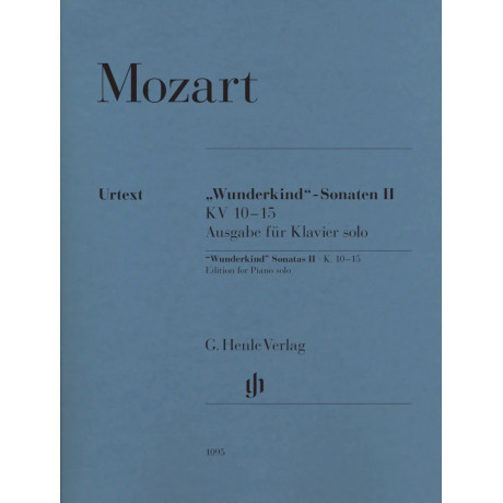 Wolfgang Amadeus Mozart - "Wundekind" Sonatas KV 10-15