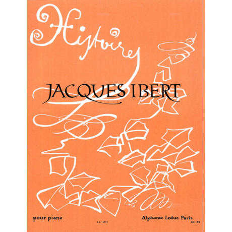 Ibert - Histoires per Pianoforte