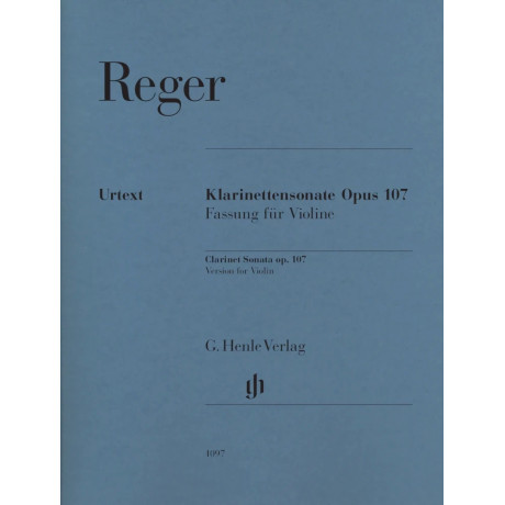 Max Reger - Clarinet Sonata op. 107