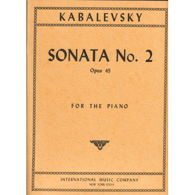 Kabalewski - Sonata n.2 Op.45 per Pianoforte