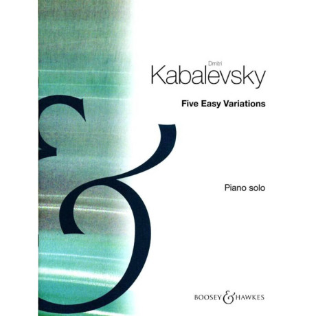 Kabalewski - 5 Easy Variations per Pianoforte