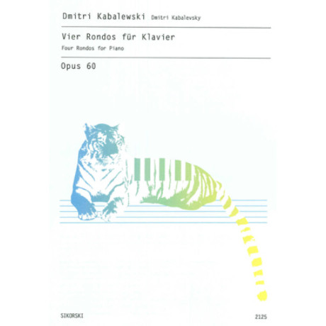 Kabalewski - 4 Rondò Op.60 per Pianoforte