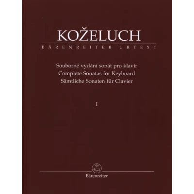 Kozeluch - Complete Sonatas Vol.1 per Pianoforte