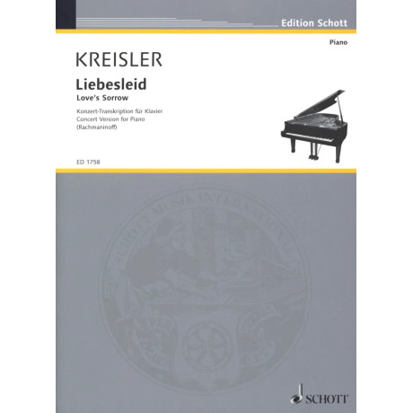Kreisler - Liebesleid Concert Version Rachmaninoff per Pianoforte