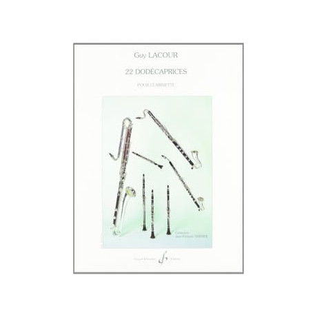 Lacour - 22 Dodecaprices per Clarinetto