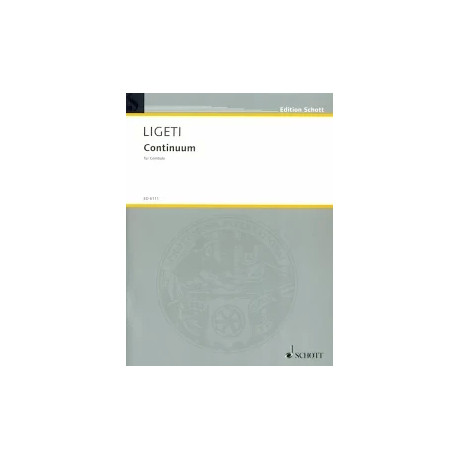 Ligeti - Continuum per Clavicembalo