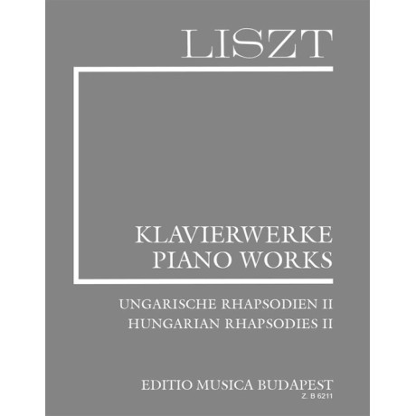 Liszt - Rapsodie Ungheresi Vol.2 per Pianoforte