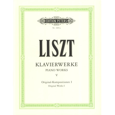 Liszt - Piano Works Vol.5 - per Pianoforte