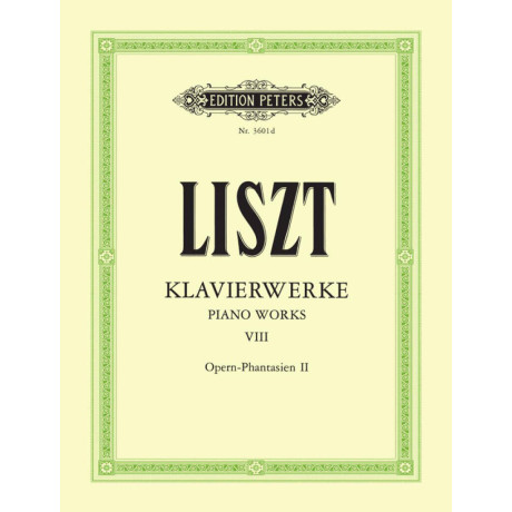 Liszt - Piano Works Vol.8 - per Pianoforte