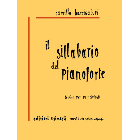 Camillo Baccigalupi - Il sillabario del pianoforte