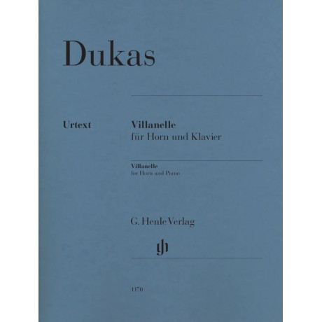 Dukas - Villanelle, for Horn and Piano