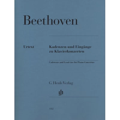 Ludwig van Beethoven - Cadenze ed eingang ai concerti per pianoforte