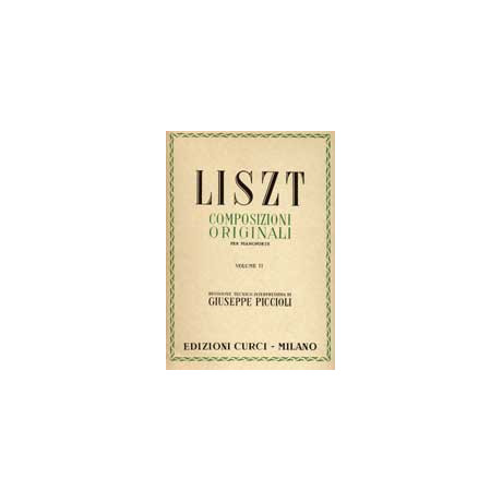 Liszt - Composizioni Originali Vol.1 per Pianoforte