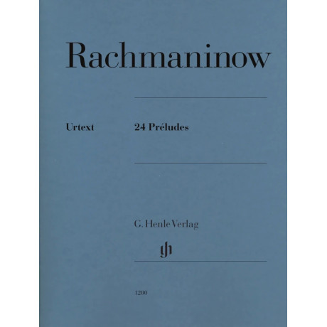 Sergei Rachmaninoff - 24 Préludes