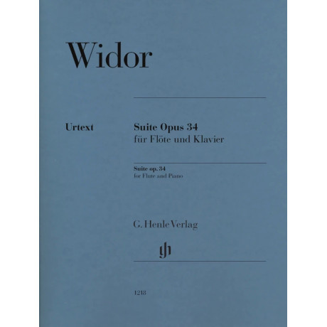 Charles-Marie Widor - Suite op. 34 per flauto e pianoforte