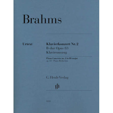 Johannes Brahms - Concerto per pianoforte n. 2 in si bemolle maggiore op. 83