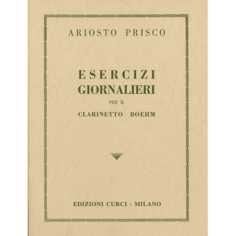 Prisco - Esercizi Giornalieri per Clarinetto