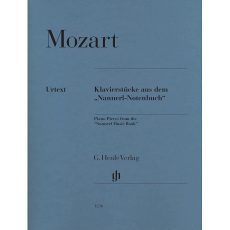 Wolfgang Amadeus Mozart - Pezzi per pianoforte dal "Quaderno musicale di Nannerl"