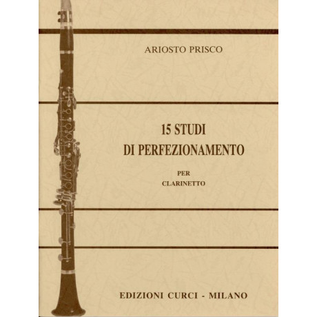 Prisco - 15 Studi di Perfezionamento per Clarino