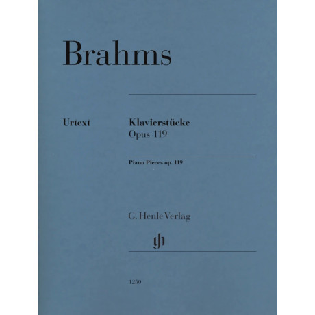 Brahms - Piano Pieces Op. 119