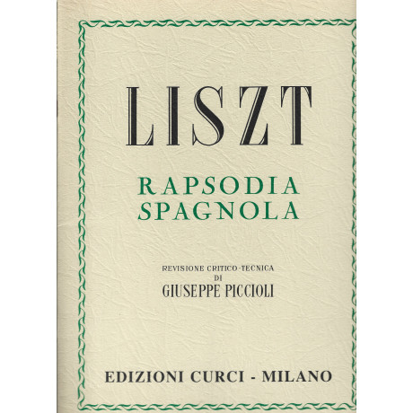 Liszt - Rapsodia Spagnola per Pianoforte