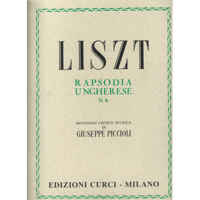 Liszt - Rapsodia Ungherese n.6 per Pianoforte