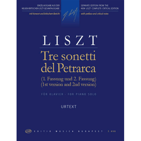 Liszt - 3 Sonetti di Petrarca per Pianoforte
