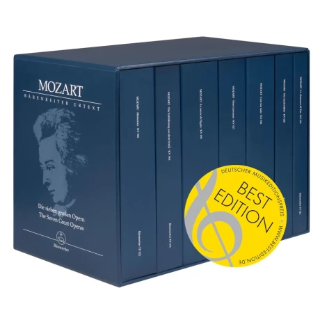 Wolfgang Amadeus Mozart - The Seven Great Operas KV 366, 384, 492, 527, 588, 620, 621
