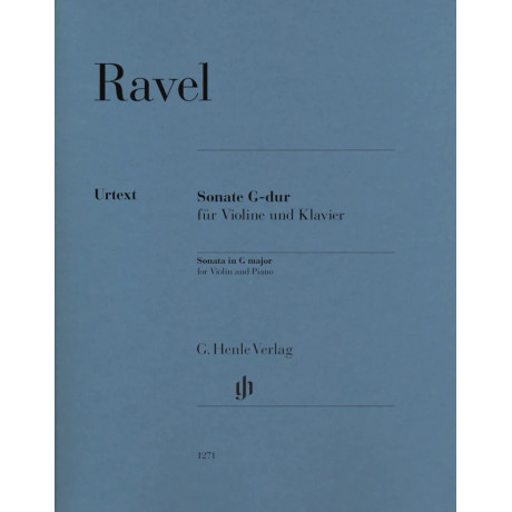 Maurice Ravel - Violin Sonata in G major