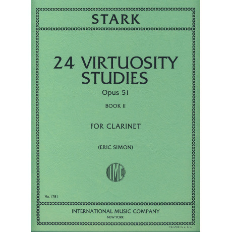 copy of Stark - 24 Studi di Virtuosismo Vol.2 per Clarinetto