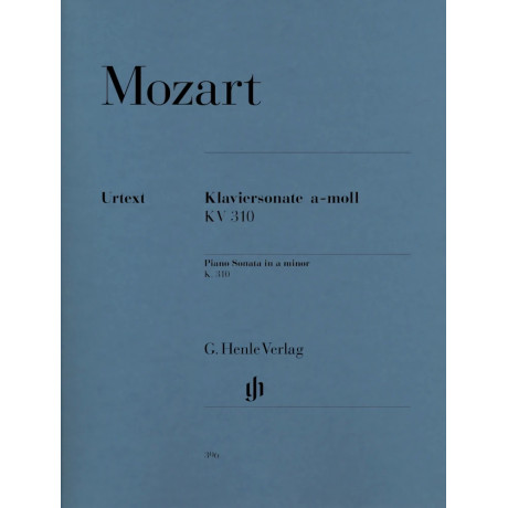Wolfgang Amadeus Mozart - Piano Sonata in A minor KV 310 (300d)
