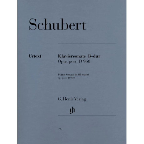 Franz Schubert - Piano Sonata in B flat major Op. D 960
