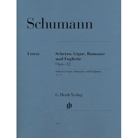 Robert Schumann - Scherzo, Gigue, Romance and Fughetta, Op. 32