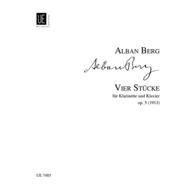 Berg - 5 Pezzi Op.5 per Clarino e Piano