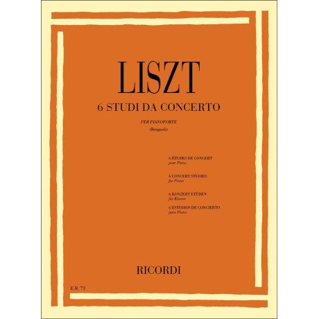 Liszt - 6 Studi da Concerto per Pianoforte