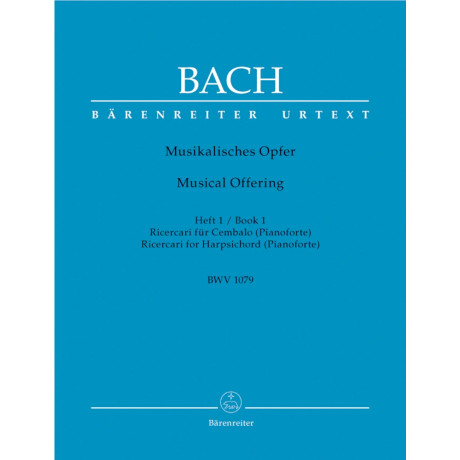 Bach - Offerta musicale BWV 1079 - Volume 1