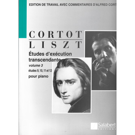 Liszt - 12 Studi Trascendentali Vol.3 per Pianoforte