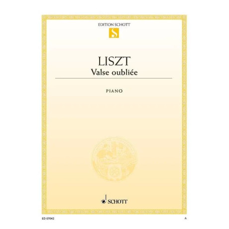 Liszt - Valse Oublièe per Pianoforte