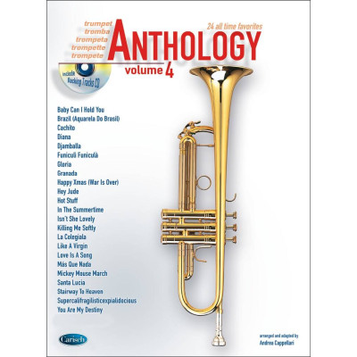 24 All Time Favorites Anthology Vol.4 for Trumpet Con CD