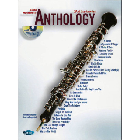 29 All Time Favorites Anthology Vol.1 for Oboe Con CD