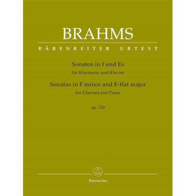 Brahms - Sonata Op.120 n.1 e n.2 per Clarino e Piano