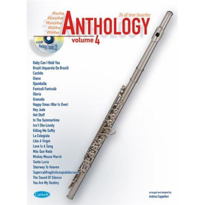 26 All Time Favorites Anthology Vol.4 for Flute Con CD